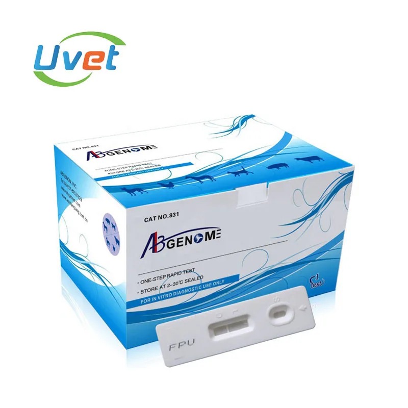 Ветеринарный ветеринарный антивирусный тест Uvet быстрое тестирование