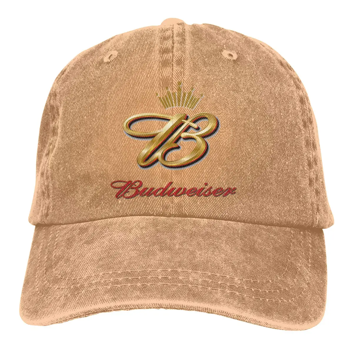 Бейсболка унисекс с логотипом Budweiser, винтажная Регулируемая Кепка для папы