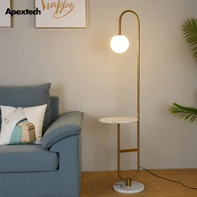 Современный напольный светильник, светодиодный светильник с круглым столом, арт-деко, для гостиной, дивана, лампы для чтения, прикроватные светильники для спальни отеля