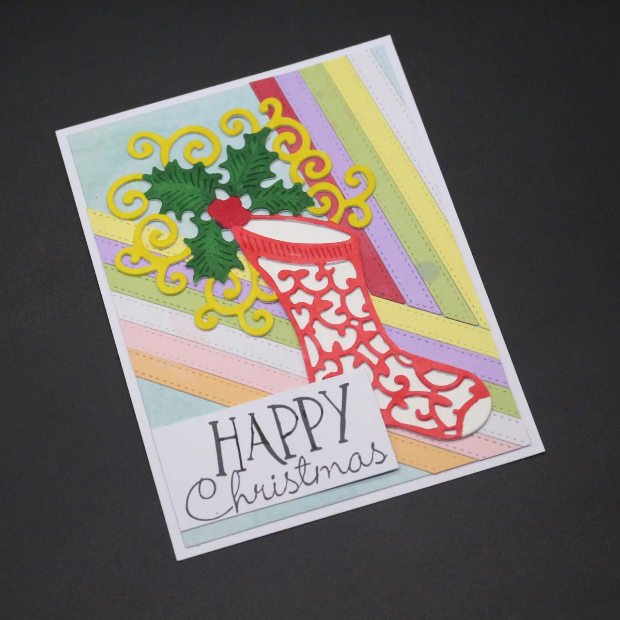 

AZSG Christmas stocking Cutting Dies for DIY Scrapbooking dies Decoretive Embossing Stencial DIY Decoative Card die cutter