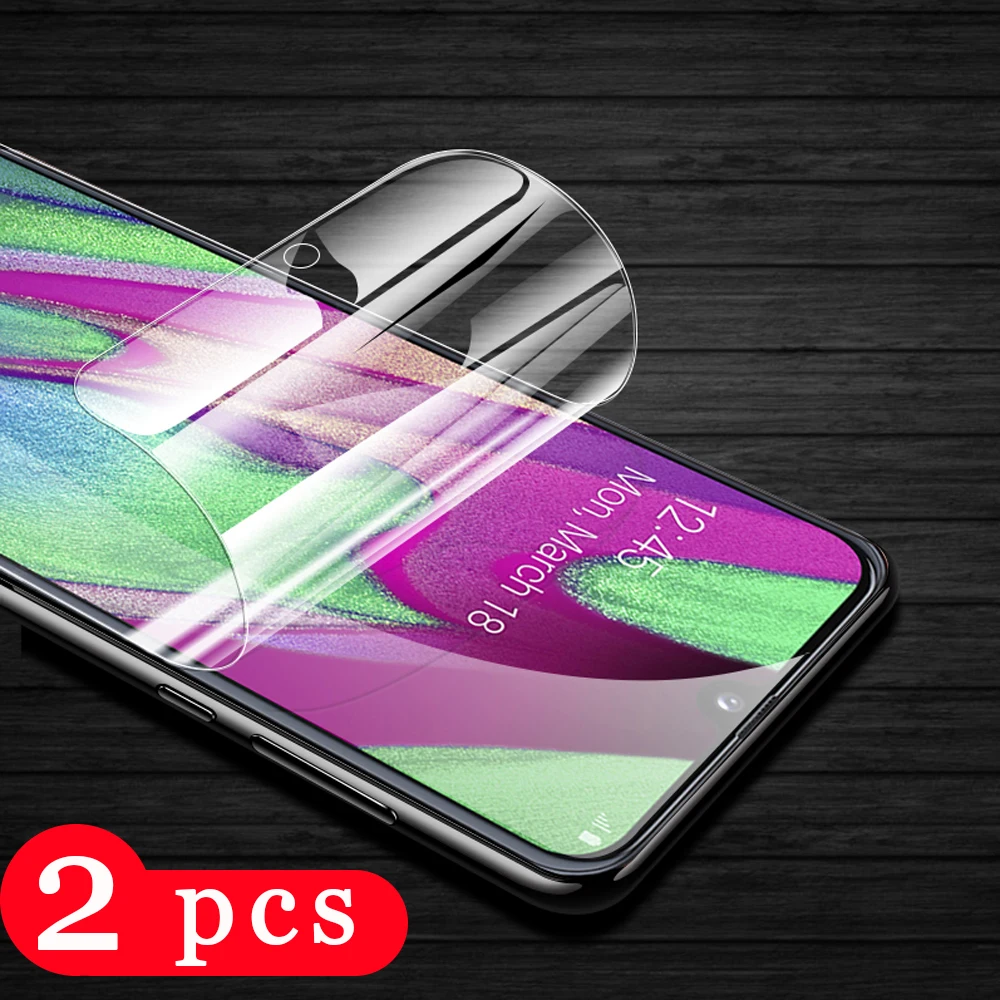2 шт. Гидрогелевая Защитная пленка для samsung galaxy A90 A80 A70 A60 A50 A40 A30 A20 | Мобильные