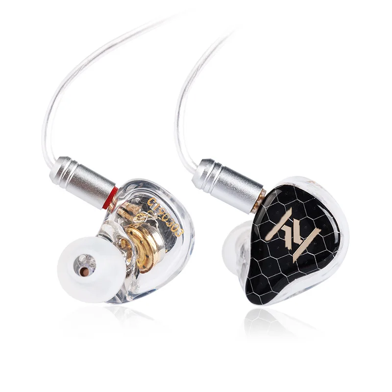

Yinyoo ST3 3BA In Ear Earphone Custom Made Knowls Balanced Armature Around Ear Earphone Headset Earbuds With MMCX Upgraded Cable