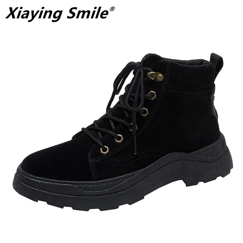 Xiaying Smile/Новинка 2019 года; сезон осень; стильная женская спортивная обувь для улицы; дышащие женские Сникеры с сеткой; удобная женская обувь