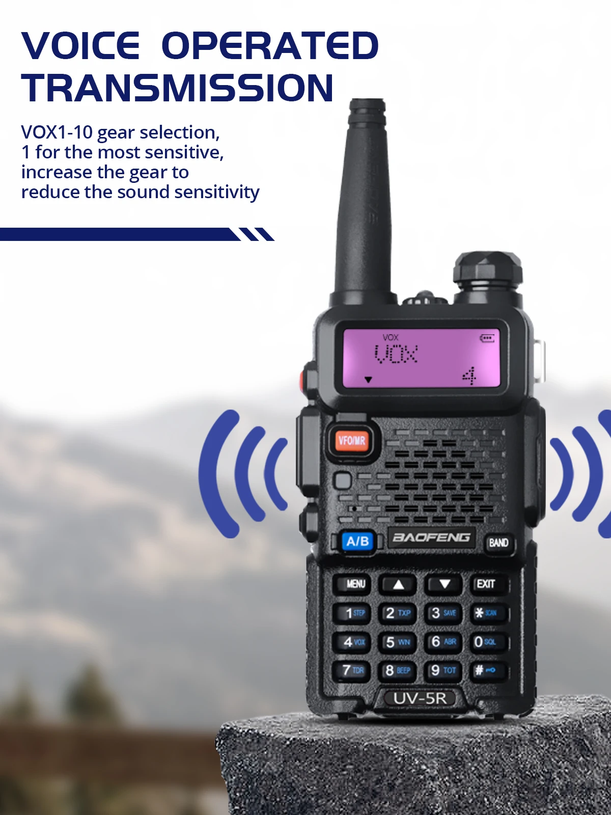 8 шт. портативная рация Baofeng UV-5R портативная CB радиостанция дропшиппинг UV 5R трансивер 5 Вт VHF UHF UV 5R охотничий радиоприемник