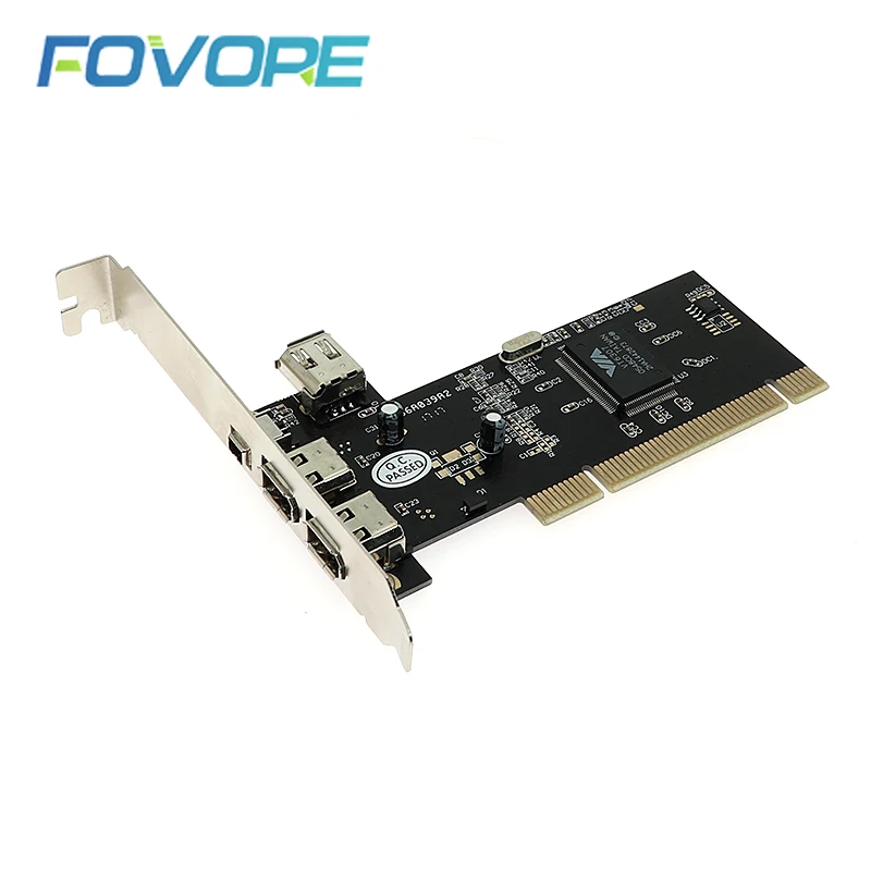 PCI 4 порта Firewire IEEE 1394 1394A 4/6 Pin адаптер для карты контроллера | Компьютеры и офис