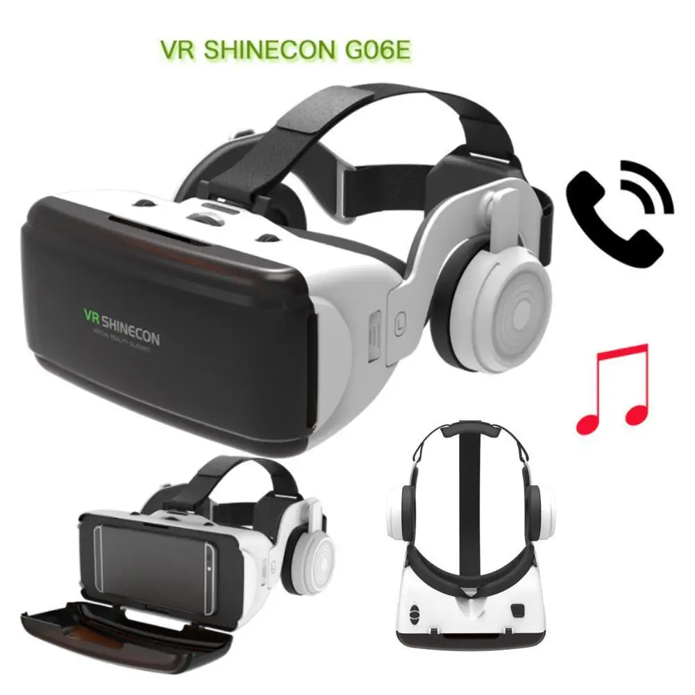 Оригинальный VR виртуальной реальности 3D очки коробка стерео гарнитура шлем