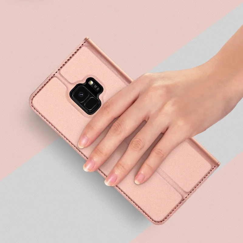 Магнитный кожаный чехол-книжка для samsung Galaxy S10 S9 S8 плюс S7 Edge Note 8 9 A7 A9 J4 J6 J8 A8 A6 A5 A3 J3 J5 J7
