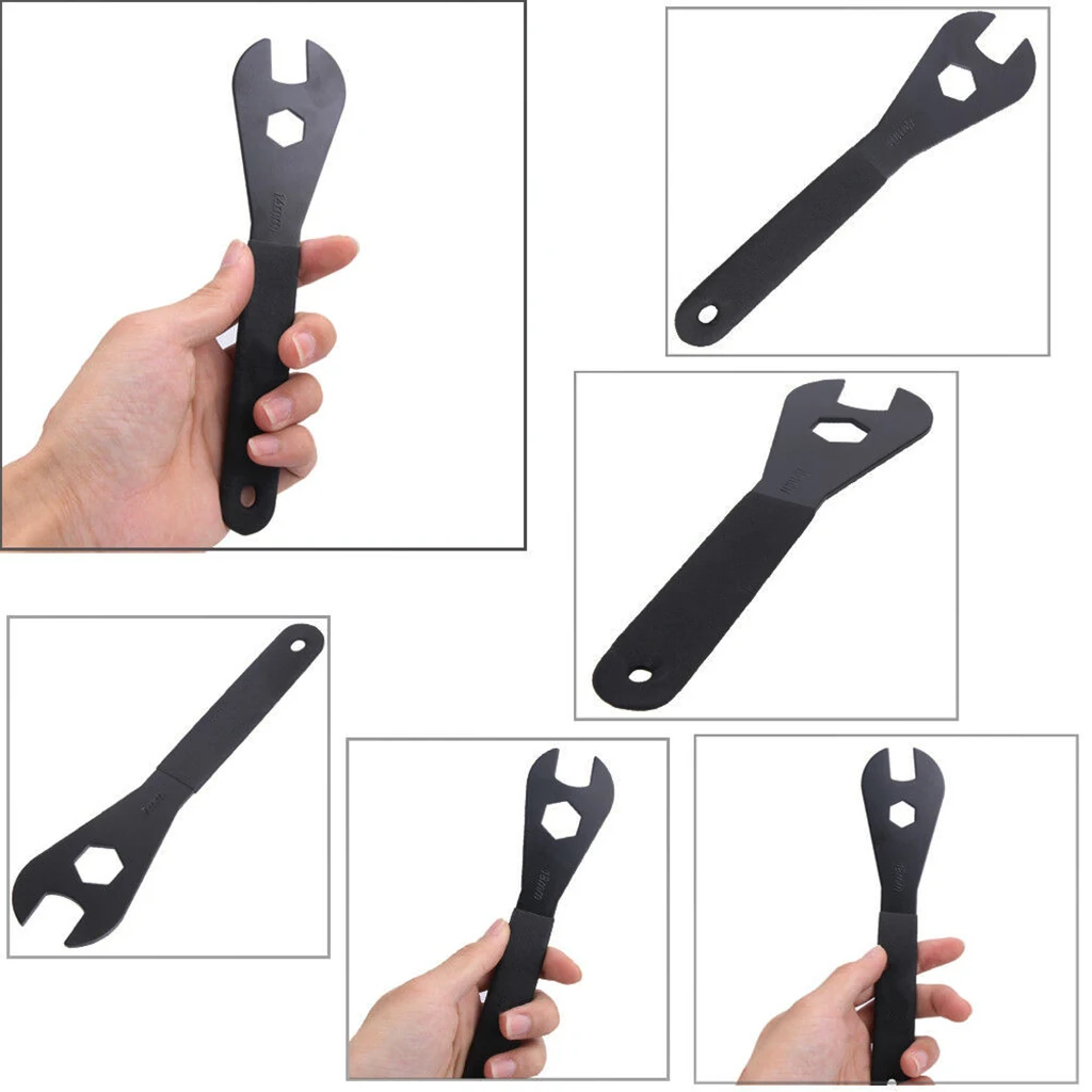 Bike Hub Cone Wrench Spanner Bicycle Wheel Axle Pedal Repair Spanner Tool 13/14/15/16/17/18mm Bicycle Repair Tool