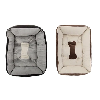

HOT-Extra Large Luxury Washable Pet Dog Puppy Cat Bed Cushion Soft Mat Warmer Basket