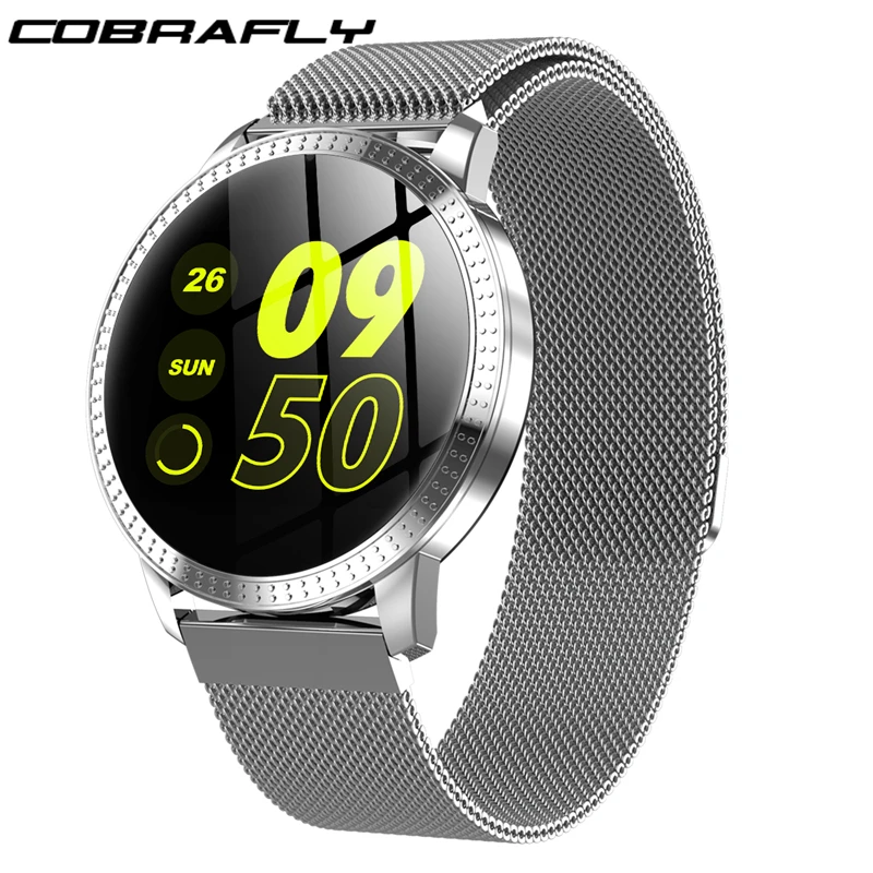

Cobrafly CF18 Smart Watch Color Screen Smartwatch men women IP67 Waterproof Fashion Fitness Tracker Heart Rate smart Wristband