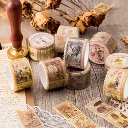 Tampon adhésif vintage bronzant, bande adhésive décorative, masquage, Washi, étiquette autocollante pour Scrapbooking, papeterie japonaise, Diy bricolage, 25mm x 3m 