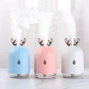 

Mini Air humidifier USB Purification Moisturizing Aromatherapy Spray Instrument Night Light Portable Mute Home