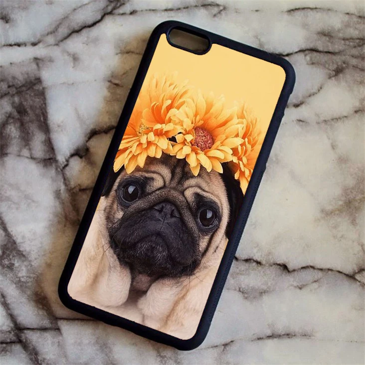 Темно-серый Чехол для телефона KETAOTAO с милой собачкой Питбулем s для iPhone 4S 5C SE 5 5S 6 6S 7 8 Plus XR XS Max чехол из мягкого ТПУ резины и силикона - Цвет: Темно-серый