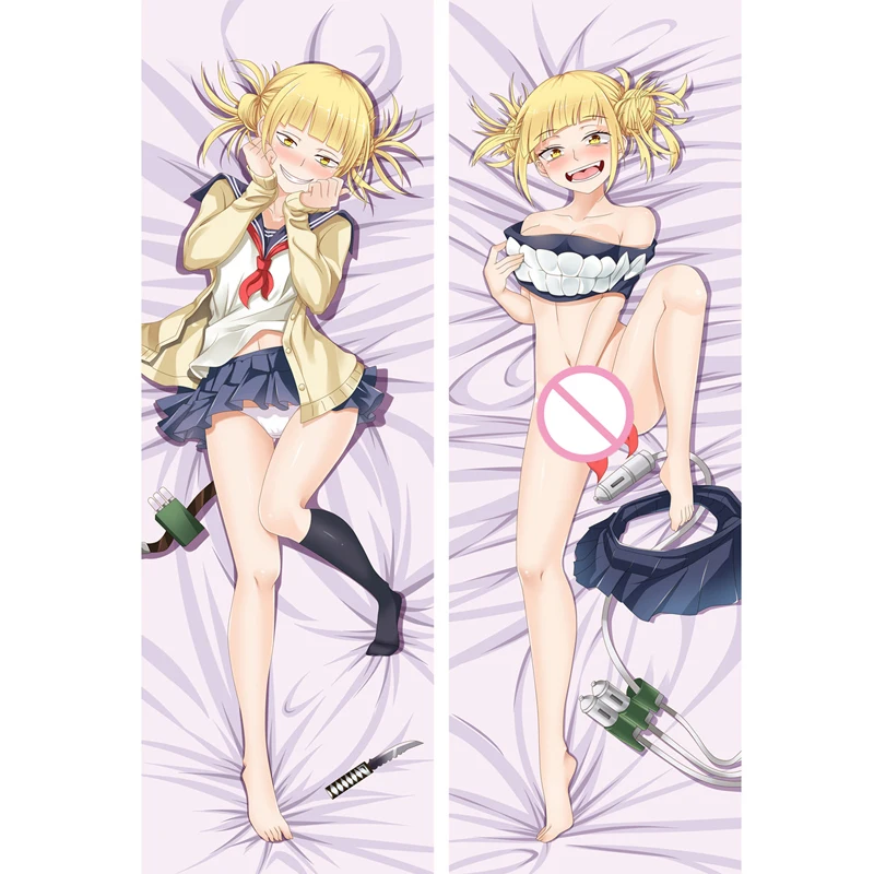 

Anime Boku no My Hero Academia Dakimakura Toga Himiko Hug Body Pillow Case Cushion Cover Otaku Cosplay DIY Custom Made Gift