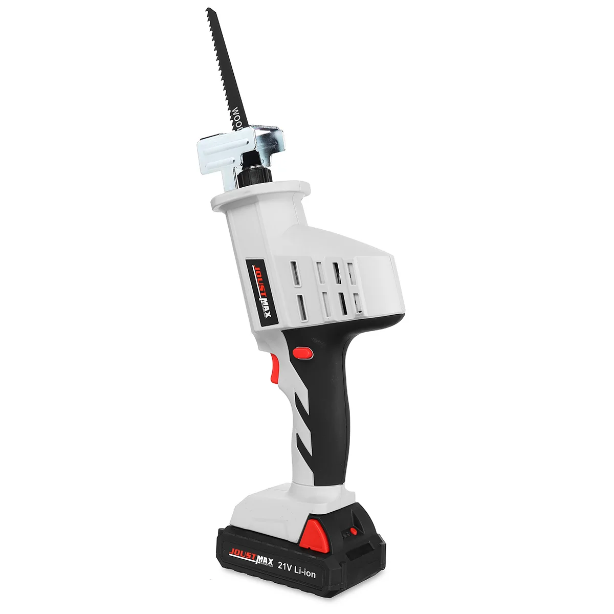 

21V Portable Reciprocating Saw Cordless Electric Saw Blades Wood Metal Chain Saws Cutter Machine Cutting Power Tool Woodworking