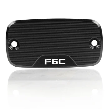 

1 Pair Motorcycle Parts Fluid Tank Cap Power Part Front Brake Reservoir CNC Aluminum Cover For Honda F6C 1996-2003