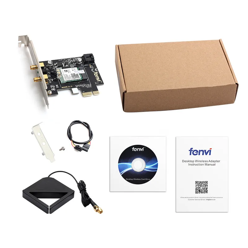 Настольный PCIe двухдиапазонный 3000 Мбит/с Wi Fi 6 Bluetooth 5 0 Wifi адаптер для беспроводной