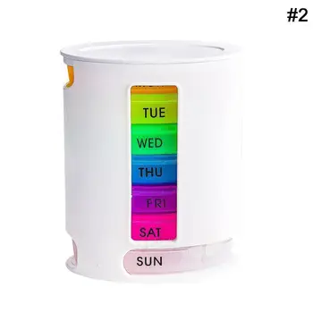 

7 days pill case case Weekly 28 grid medicine capsules care organizer Tablet healthy Splitters For adult box New storage el T1O6
