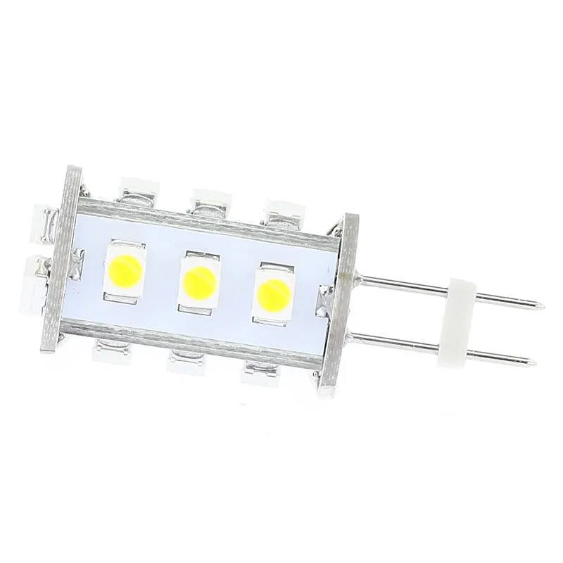 Светодиодная лампа G4 3528SMD 15 светодиодов 12 В переменного тока/12 в пост. Тока/24 Тока 1
