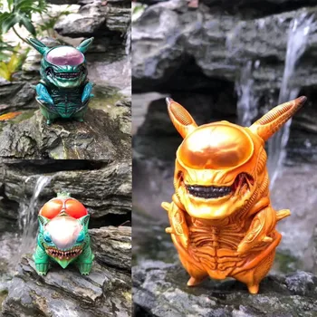

Japan Anime Magic Animal Creative Bulbasaur Alien Action Figure Model Toys Anime Cartoon Dolls Kawaii Toys