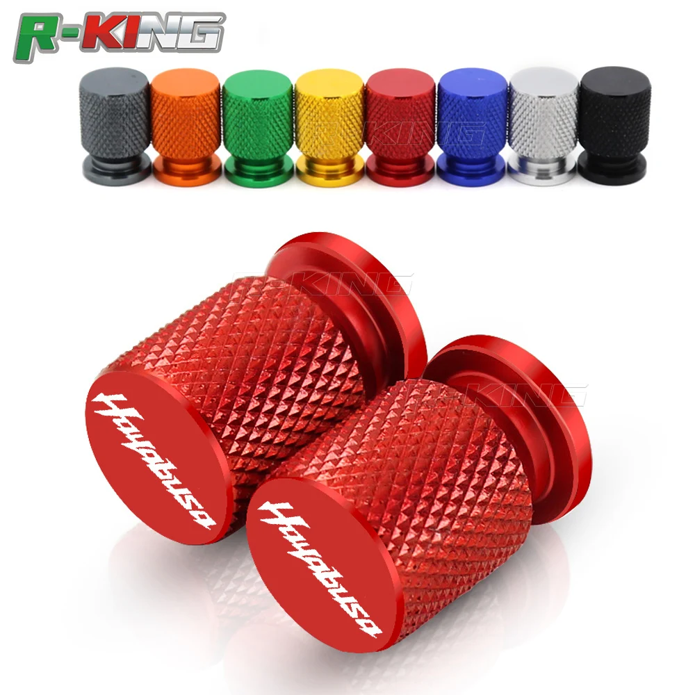 For HAYABUSA GSXR1300 GSX1300R Universal Motorcycle Accessorie Wheel Tire Valve Stem Caps CNC Aluminum Airtight Covers | Автомобили и