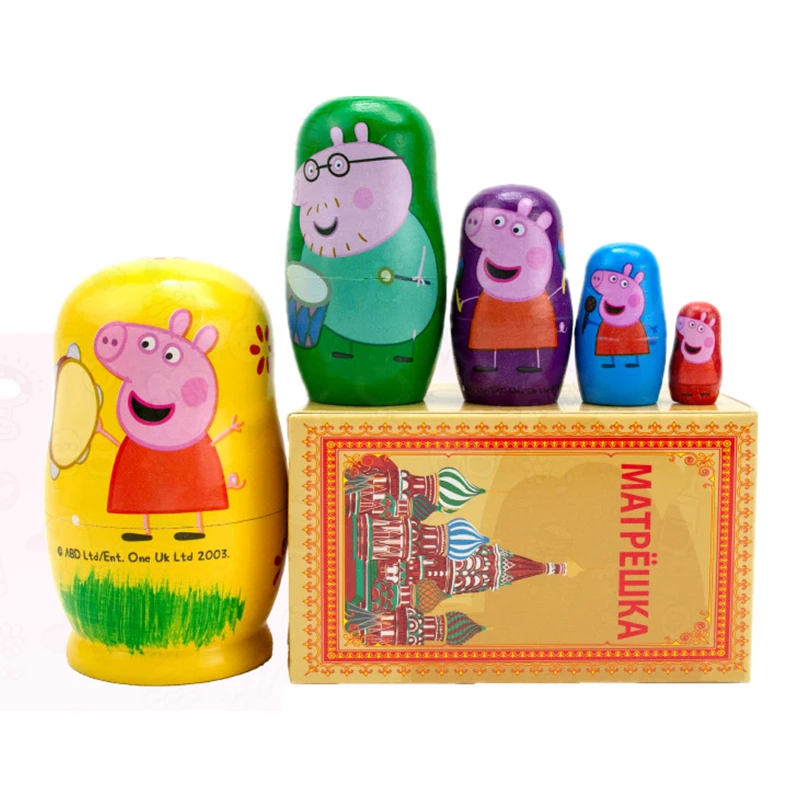 peppa pig russian dolls