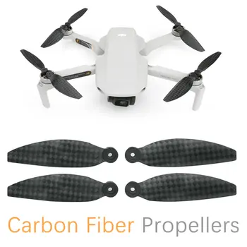 

For Mavic Mini Carbon Fiber Propellers Hard and Durable Lightweight Propellers 4726F Foldable Low Noise Props Blades Accessories