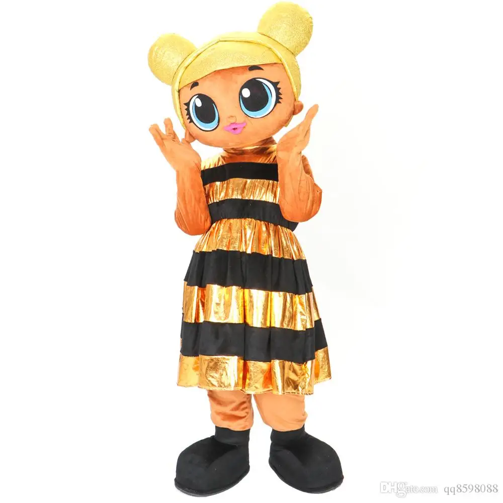 

New Style Fashion LOL girl Mascot Costume Adult Halloween Birthday party cartoon Apparel Cosplay Costumes