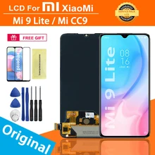 

Original 6.39 '' LCD Display For Xiaomi Mi CC9 LCD Touch Screen Digitizer Assembly For Mi 9 lite M1904F3BG LCD Display