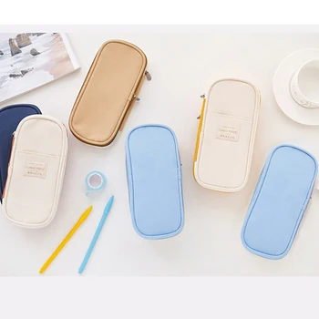 

Big Capacity Pencil Pen Case Office College School Large Storage High Capacity Bag Pouch Holder Box Organizer