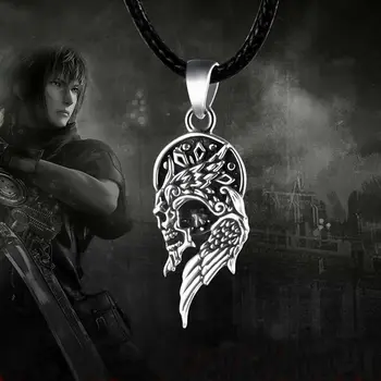 

Final Fantasy Kingdom of Lucis Pendant Necklace 925 Silver Cosplay Jewelry New unisex Pendants Cosplay Props Gifts