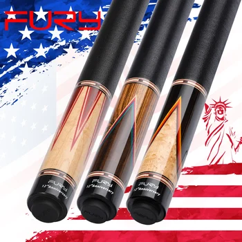 

FURY Official Store Pool Cue CY 11.75mm&12.75mm Tip Maple Shaft Professional Billiard Rared Wood Inlay Tecnologia billar Kit