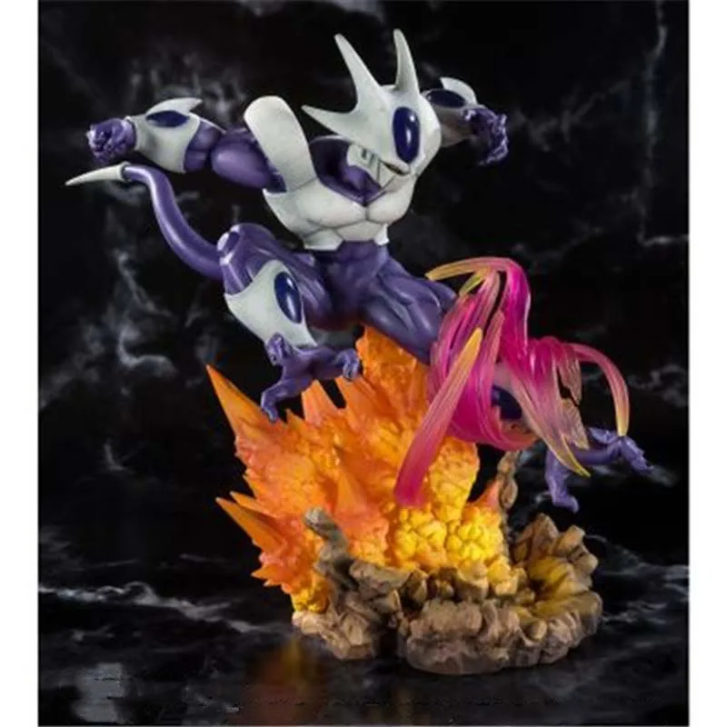 Аниме фильм и ТВ DRAGON BALL LEGENDS THE MOVIES F ZERO Cooler Gold Coora ПВХ Фигурки Модель Коллекция для мальчика 25 см