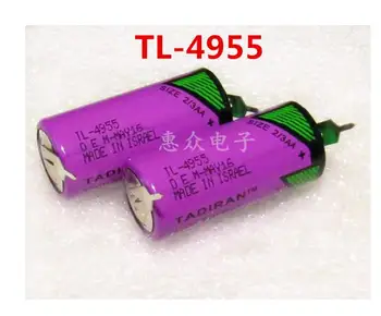 

5pcs TL-4955 2/3AA ER14335 14335 3.6V PLC Lithium Battery with pins Can replace TL-5955 TL-2155 TL-6955 Free Ship
