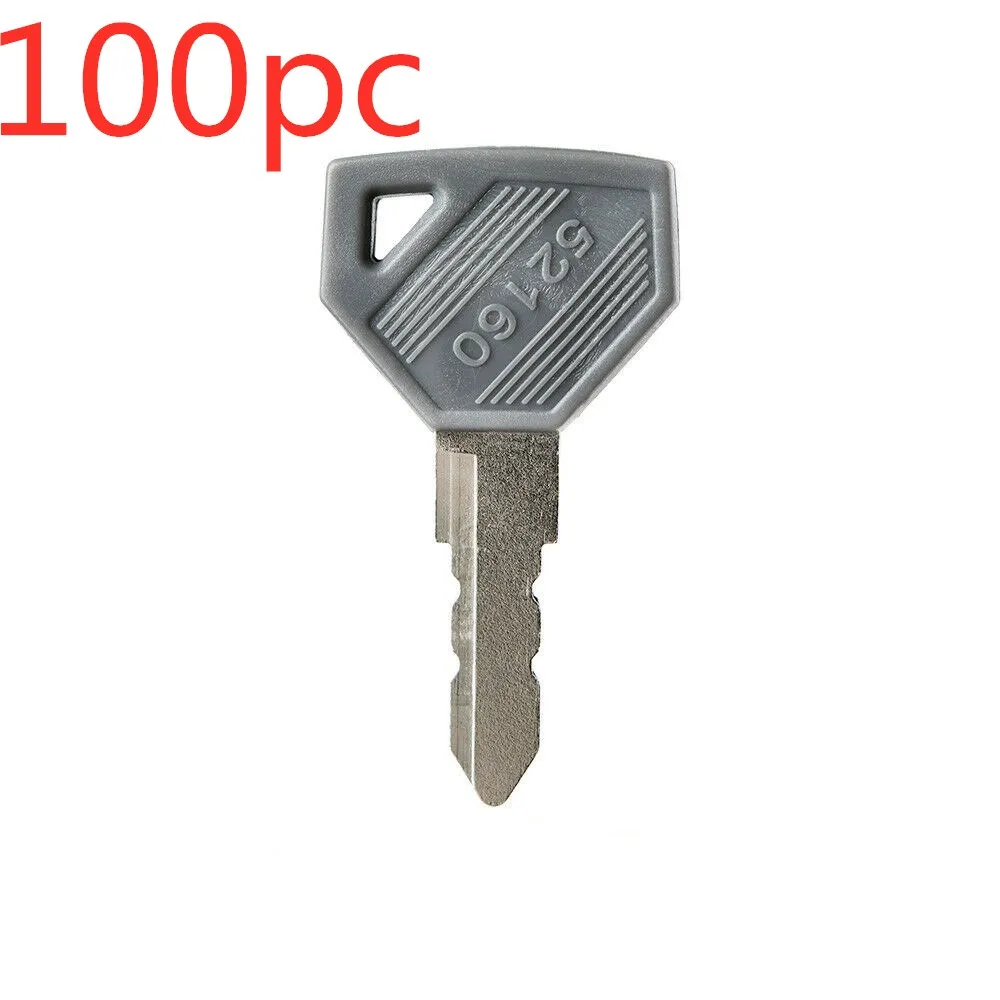 

100 шт. для ключа зажигания трактора Yanmar для John Deere 198360-52160 AM879480