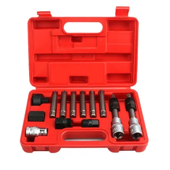 

Pulley Alternator Kit 13Pcs Repair Removal Disassembly Hand Tools For Bosch