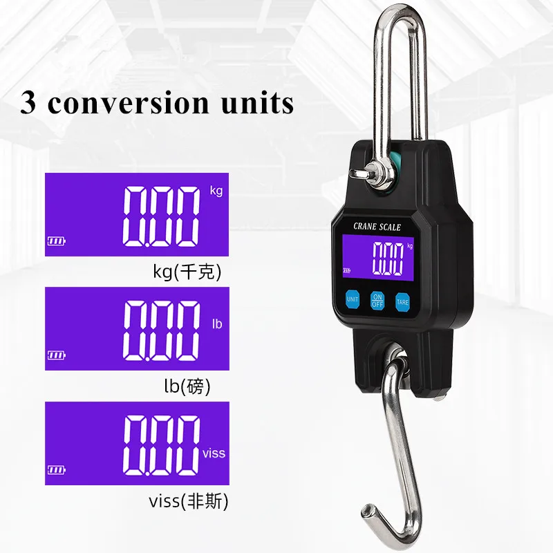 3. Scale, Digital Hanging 99 lbs/45 kg