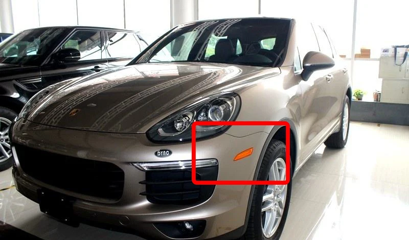 Подходит для Porsche Cayenne 958 прозрачный/Дым светодиодные, боковые, габаритные фонари ретранслятор индикаторы свет лампы