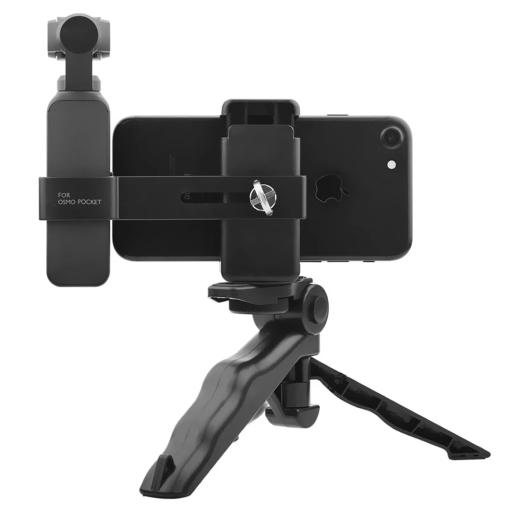Экшн камера SLR DSLR Расширенный монтажный зажим для телефона держатель Штатив DJI OSMO