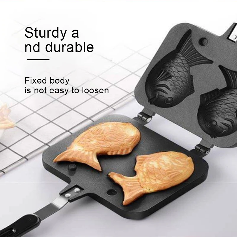 em forma de peixe molde resistente ao
