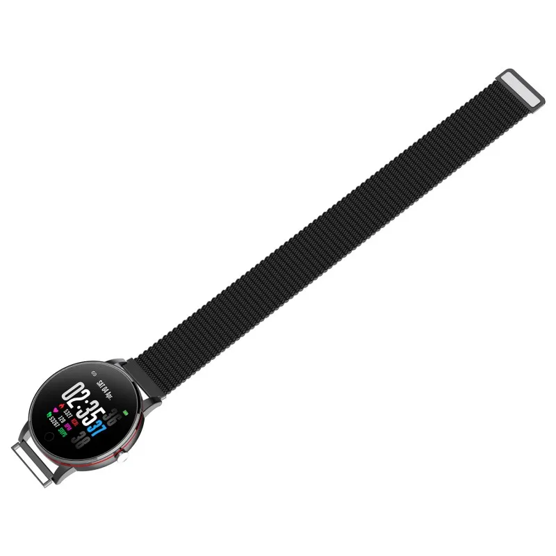 Смарт-браслет для Bluetooth, экран 1,3 дюйма, IP68 водонепроницаемый шагомер, измеритель температуры, кровяное давление, монитор сна, спортивный браслет