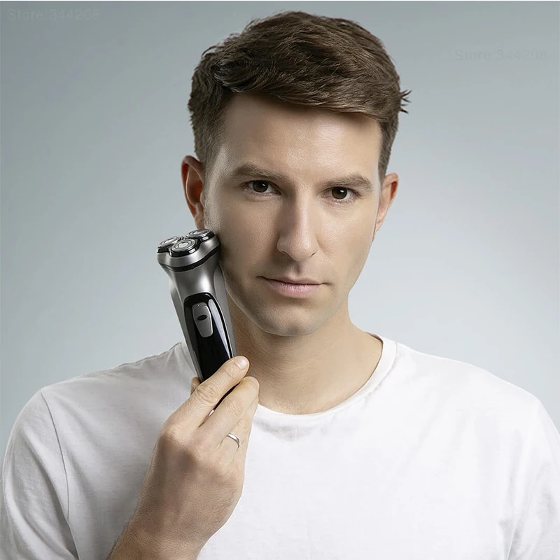 XIAOMI MIJIA Enchen BlackStone электрическая бритва 3D режущая головка портативная мини бритва умный триммер для бороды с низким уровнем шума