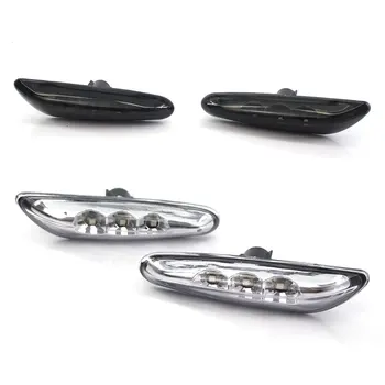

2Pcs Car Side Marker Turn Signal Lights LED for BMW E82 E88 E60 E61 E90 E91 E92 E93 Car Accessories