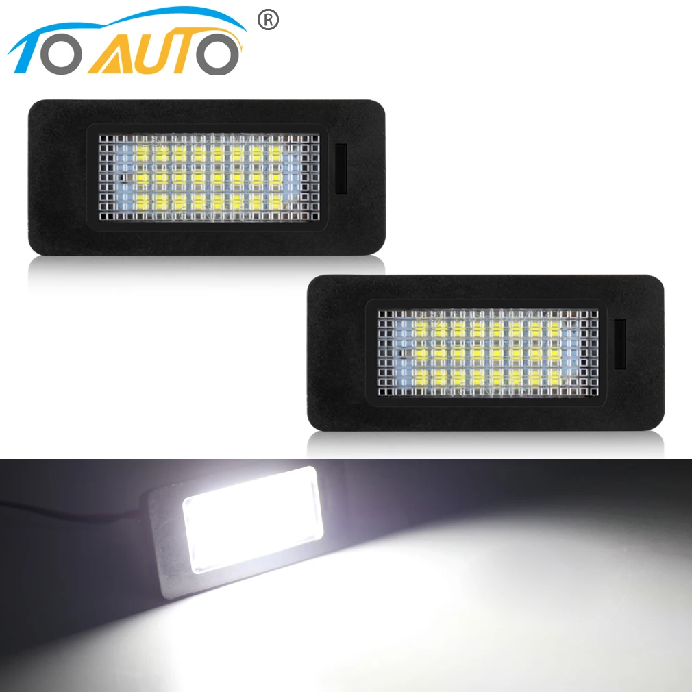 2 Pezzi Canbus Led Targa Per Bmw Luce Targa Lampada Bianca Per Bmw E39 M5 E70 E71 X5 X6 M5 E90 E92 E93 M3