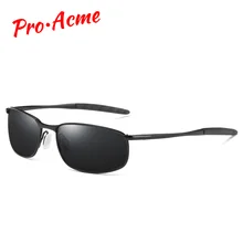 Pro Acme, Брендовые мужские солнцезащитные очки, поляризационные, прямоугольной формы, с покрытием, очки для вождения, зеркальные, спортивные солнцезащитные очки, gafas de sol hombre PA0926
