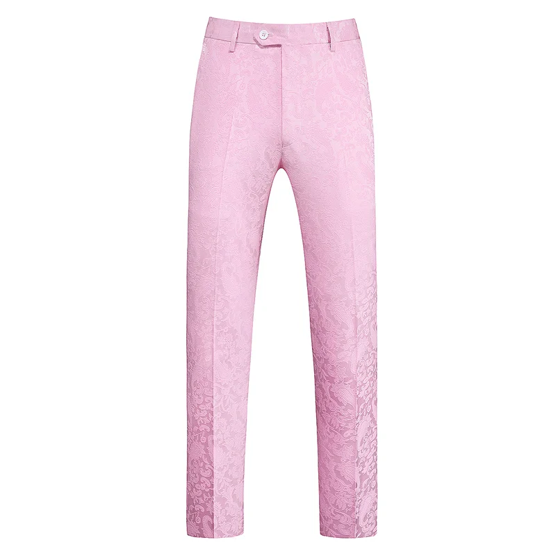 2026 New Men's White Rose Pattern Suit Pants, Business Office Trousers,  Wedding Party Men Dress Pants Blue Pantalones Hombre - AliExpress 200000343