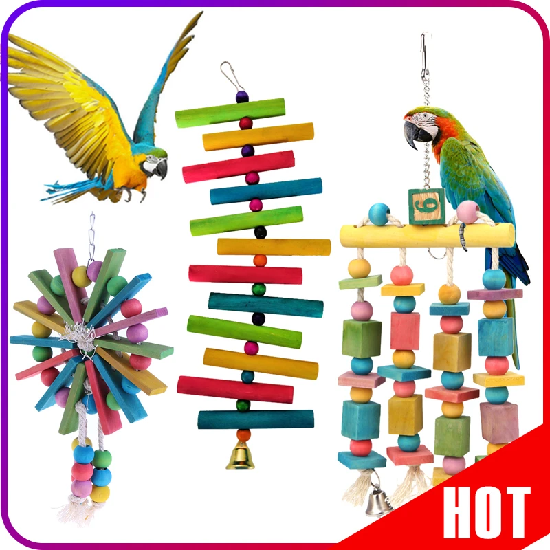 acrylic parrot toys