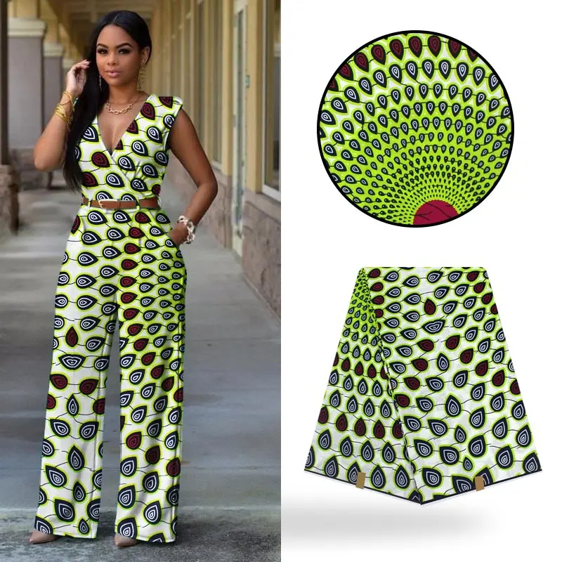 LIULANZHI Ankara wax fabrics Fashion latest nigerian real wax fabric 100%cotton batik fabric for dress 6yards ML9H1820-ML9H1833