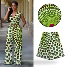 LIULANZHI Ankara wax fabrics Fashion latest nigerian real wax fabric 100%cotton batik fabric for dress 6yards ML9H1820-ML9H1833