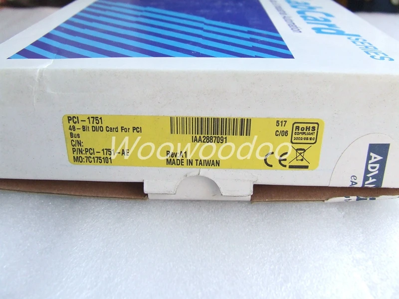 Новинка-IN-BOX PCI-1751 REV. A1 48-бит DI плата ввода-вывода для шина PCI